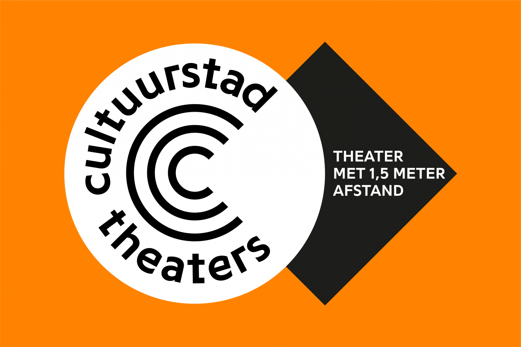 CultuurstadTheaters_zwartlogo_slogan_oranjeachtergrond